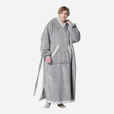 Wearable Sherpa Fleece Blanket Hoodie